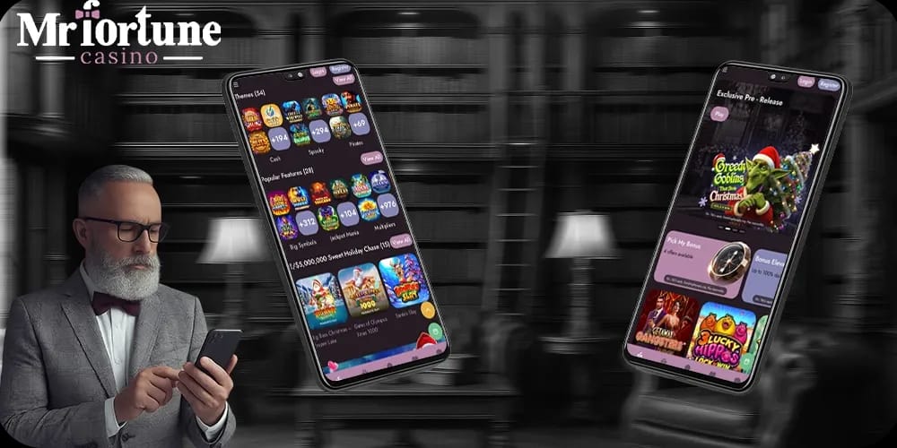 Mr Fortune Casino main app interface